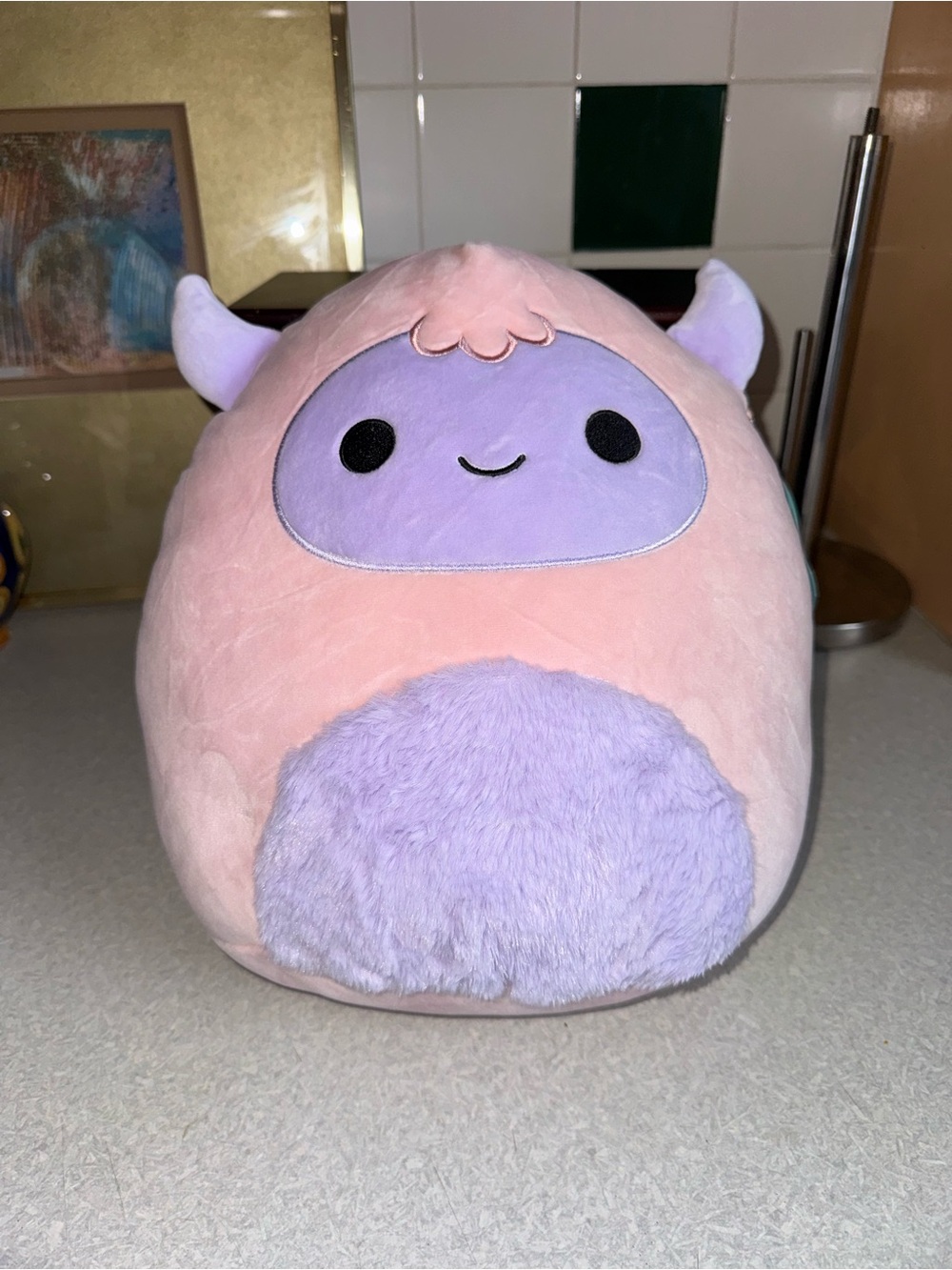 Squishmallows Ronalda Plush - Pink & Lavender Accents
